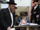 כ"ק גאב"ד ירושלים שליט"א ביי קרי"ש ליינען און ברית פון א אור אייניקל