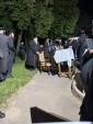 נסיעה צו מקומות הקדושים אין אוקריינע  בנשיאות כ"ק אדמו"ר טשערנאביל שליט"א פון בני ברק לטובת דעם נייען בעת מדרש וואס ווערט יעצט געבויט