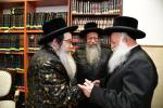 מעמד הכנסת ספר תורה צו ביהמ"ד מאורות החיים דחסידי שבט הלוי אין שטאט אלעד