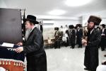 מעמד הכנסת ספר תורה צו ביהמ"ד מאורות החיים דחסידי שבט הלוי אין שטאט אלעד