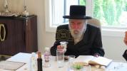 באזוך פון הרה"צ רבי יצחק משה ערלאנגער שליט"א אין אמעריקא