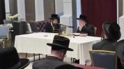באזוך פון הרה"צ רבי יצחק משה ערלאנגער שליט"א אין אמעריקא