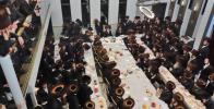 באזוך פון הרה"צ רבי יצחק משה ערלאנגער שליט"א אין אמעריקא