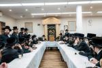 באזוך פון הרה"צ רבי יוסף אונגער שליט"א זוהן פון כ"ק אדמו"ר מבאבוב - 45 אין שטאט לאנדאן לרגל הילולת המהר"ש מבאבוב זצ"ל‎