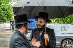 באזוך פון הרה"צ רבי יוסף אונגער שליט"א זוהן פון כ"ק אדמו"ר מבאבוב - 45 אין שטאט לאנדאן לרגל הילולת המהר"ש מבאבוב זצ"ל‎