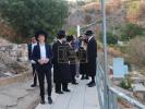 הגאון רבי אביש צענווירטה שליט"א אויף מקומות הקדושים