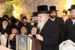 פולע גאלעריע פון כינוס גדולי ישראל איבער די גזירת הגיוס