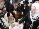 הגאון האדיר רבי נתן קופשיץ שליט"א ביי א ברית ביי הרה"ק רבי יעקב מאיר שעכטער שליט"א 