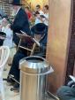 חבר הבד"ץ הגר"י פישער שליט"א בתפילה ביים כותל המערבי