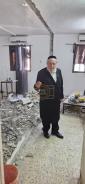 הגה"צ ראש ישיבת סאטמאר בני ברק שליט"א באטראכט די בוי ארבעט פון די נייע ישיבה גדולה 