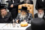 באזוך פון כ"ק אדמו"ר מסאטמאר שליט"א אין לעיקוואד לרגל די מעמד קביעת מזוזה אין נייעם סאטמארע פלייש געשעפט 