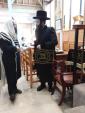 כ"ק אדמו"ר מקאסוב שליט"א אויף א בליץ באזוך אין מאנטשעסטער 