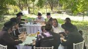 מסע התומכים בראשות גאב"ד סאטמאר מאנסי שליט"א 