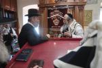 מסע התומכים בראשות גאב"ד סאטמאר מאנסי שליט"א 