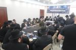 מסע התומכים בראשות גאב"ד סאטמאר מאנסי שליט"א 