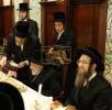 צענטראלע סעודת הילולא פון הרה"ק בעל אך פרי תבואה מליסקא זי"ע געפראוועט אין קרית יואל בראשות כ"ק אדמו"ר מליסקא שליט"א