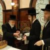 צענטראלע סעודת הילולא פון הרה"ק בעל אך פרי תבואה מליסקא זי"ע געפראוועט אין קרית יואל בראשות כ"ק אדמו"ר מליסקא שליט"א