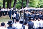 מלכת'דיגע באזוך פון כ"ק אדמו"ר מסאטמאר שליט"א אין יונגל קעמפ 