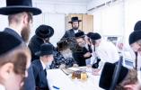 מלכת'דיגע באזוך פון כ"ק אדמו"ר מסאטמאר שליט"א אין יונגל קעמפ 