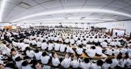 מלכת'דיגע באזוך פון כ"ק אדמו"ר מסאטמאר שליט"א אין יונגל קעמפ 