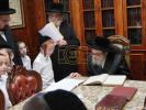 כ"ק אדמו"ר מפאפא שליט"א ביים פארהערן ילדי ת"ת פאפא וומ"ס משניות יומא