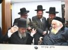  הגר"ד לאנדא שליט"א באזוכט ביי כ"ק גאב"ד ירושלים שליט"א 