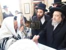 הרה"ק רבי יעקב מאיר שעכטער שליט"א ביי שמחת הברית לנכדת כ"ק אדמו"ר מפינסק קארלין שליט"א