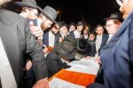כ"ק אדמו"ר מצאנז שליט"א ביים מחאה קעגן כלא 10