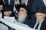 כ"ק אדמו"ר מצאנז שליט"א ביים מחאה קעגן כלא 10