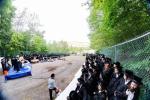 מעמד שחיטת הכבש אין מחנה ישיבת סערדאהעלי, אין שפיץ פון כ"ק אדמו"ר מסערדאהעלי שליט"א 