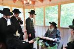פולע בילדער פון כ"ק אדמו"ר מסאטמאר שליט"א דאנערשטאג ואתחנן -מאנטאג עקב