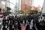  עצרת מחאה מאסן פיקטיניג בחוצות מאנהעטען אקעגן איבער די קאנסול פון די ציונים וואס איז פארופן געווארן דורך כ"ק אדמו"ר מסאטמאר שליט"א