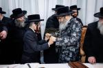 בר מצוה פון בן הרבני הנגיד ר' ליפא פריעדמאן הי"ו אין די נייע חתונה זאל עטרת מלכה אין קרית יואל בראשות כ"ק אדמו"ר מסאטמאר שליט"א 