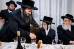 בר מצוה פון בן הרבני הנגיד ר' ליפא פריעדמאן הי"ו אין די נייע חתונה זאל עטרת מלכה אין קרית יואל בראשות כ"ק אדמו"ר מסאטמאר שליט"א 