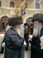 לימנוב רב שליט"א מיט אדמו"ר מבארדיטשוב ביים ציון הבעל שם מוצאי שבת