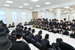 כ"ק אדמו"ר מסאטמאר שליט"א ביי לחיים מיט ישיבה קטנה סניף אהבת התורה וומ"ס 