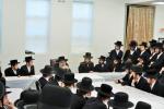 כ"ק אדמו"ר מסאטמאר שליט"א ביי לחיים מיט ישיבה קטנה סניף אהבת התורה וומ"ס 