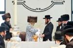 כ"ק אדמו"ר מסאטמאר שליט"א ביי א ברית פון א אור אייניקל אין ביהמ"ד אהל פיגא 