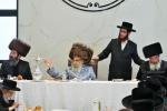 כ"ק אדמו"ר מסאטמאר שליט"א ביי א ברית פון א אור אייניקל אין ביהמ"ד אהל פיגא 