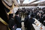 מעמד חלוקת שקל הטהור און קביעות מזוזה פאר נייעם בנין בית חינוך לבנות פון סאטמאר אין ירושלים