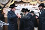 מעמד חלוקת שקל הטהור און קביעות מזוזה פאר נייעם בנין בית חינוך לבנות פון סאטמאר אין ירושלים
