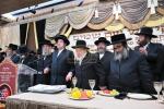 מעמד חלוקת שקל הטהור און קביעות מזוזה פאר נייעם בנין בית חינוך לבנות פון סאטמאר אין ירושלים