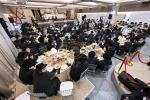 מעמד חלוקת שקל הטהור און קביעות מזוזה פאר נייעם בנין בית חינוך לבנות פון סאטמאר אין ירושלים