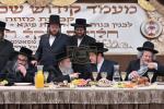 מעמד חלוקת שקל הטהור און קביעות מזוזה פאר נייעם בנין בית חינוך לבנות פון סאטמאר אין ירושלים