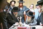 באזוך פון כ"ק אדמו"ר משינאווא ביי כ"ק אדמו"ר מסאטמאר שליט"א 