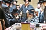באזוך פון כ"ק אדמו"ר משינאווא ביי כ"ק אדמו"ר מסאטמאר שליט"א 