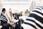 שמחת הברית פאר אור אייניקל פון כ"ק אדמו"ר מבאבוב - 45 שליט"א במחנה מתיבתא ד'באבוב - 45‎