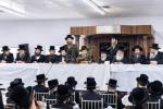 כ"ק אדמו"ר מבאבוב - 45 שליט"א באזוכט ביי תלמידי כיתה מכינה לישיבה אין מחנה כיתה מכינה לישיבה ד'באבוב - 45‎