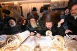 הכנסת ספר תורה צום תלמוד תורה יטב לב דסאטמאר אין ירושלים נדבת הרה"ח הישיש ר' יחזקאל שטיין שליט"א משב"ק אצל מרן רביה"ק מסאטמאר זי"ע לע"נ מרן רביה"ק מסאטמאר זי"ע