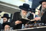 יארצייט סעודה פון הרה"ק מסאטמאר זי"ע אין קהילת סאטמאר ירושלים